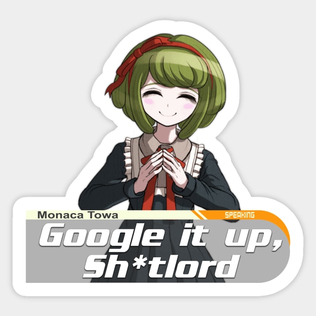 Monaca Towa Sticker by TheHylianShinobi